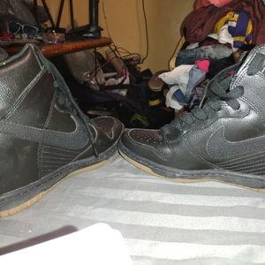 Women's Nike Dunk Sky Hi Hidden Wedge Essential Bl